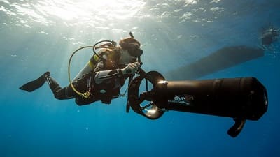 How to Get the PADI Diver Propulsion Vehicle Specialty Certification in Thailand.