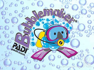 PADI Bubblemaker Program for Children Aged 8 or 9 in Pattaya, Thailand