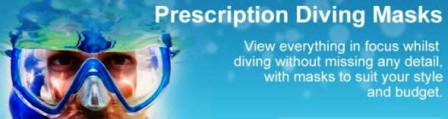 Prescription Diving Masks for Divers with Poor Eyesight