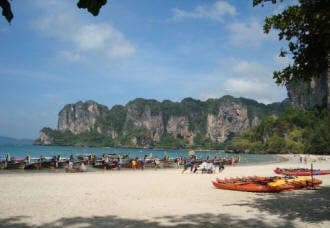 Beaches at Krabi Province Thailand