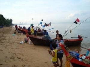 Fishing Boats at Jomtien Beach