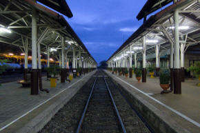 Modern Railway Station at Khon Kaen