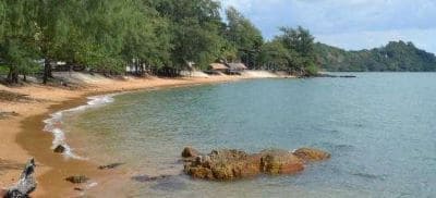 Hat Khung Wiman Beach Chanthaburi Province Thailand