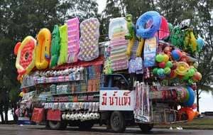 Laem Mae Phim Beach Accessories Truck Vendor