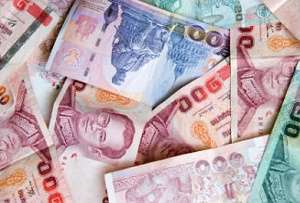 Thai Baht Currency: 20, 50, 100, 1,000 THB