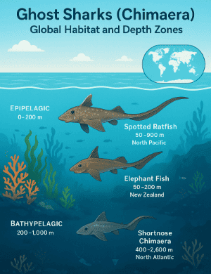Interesting Facts about Ghost Sharks (Chimaeriformes)