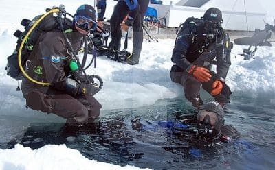 How to Get the PADI Ice Diver Specialty Certification.