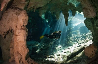 How to Get the PADI Cavern Diver Specialty Certification in Thailand.
