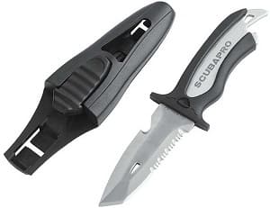 Scubapro Mako Titanium Dive Knife Lightweight and Black Colour (7.5 inches)