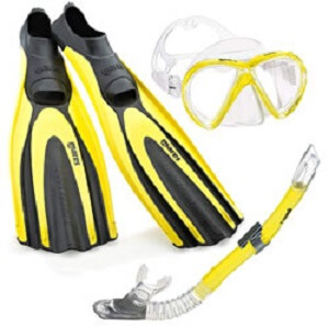 Best snorkeling sets for adults and children.