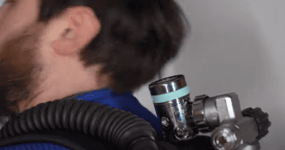 How to Stop the Scuba Regulator Hitting the Back of Your Head?